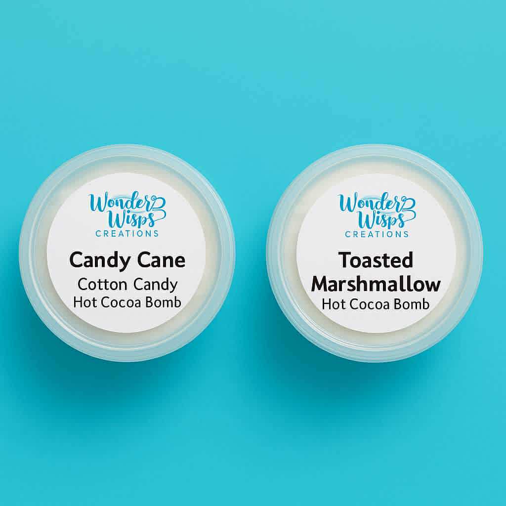 Cotton Candy Hot Cocoa bomb