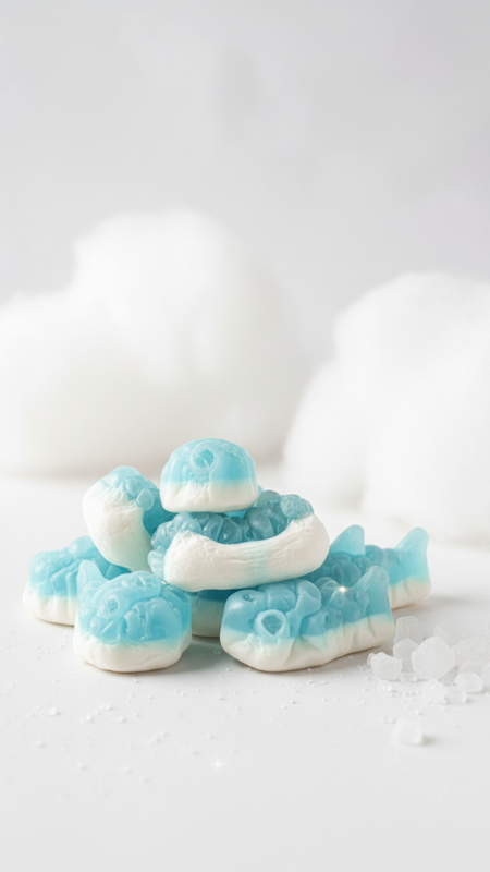 Shark Attack โ freeze dried candy by Wonder Wisps Creations