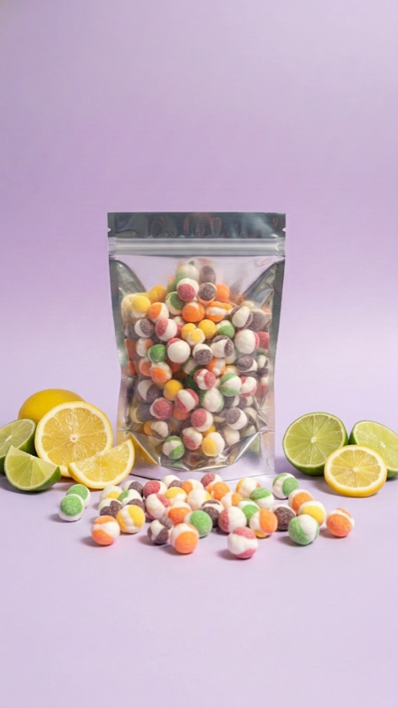 Sour Rainbow Crunch โ freeze dried candy by Wonder Wisps Creations
